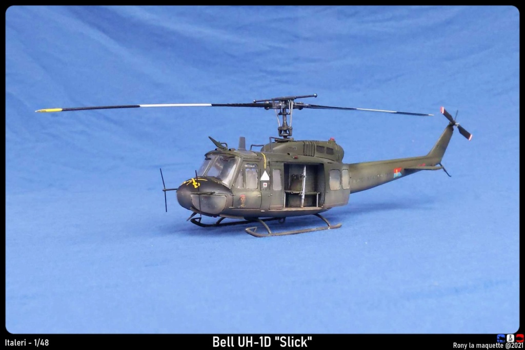 Bell UH-1D, Italeri, 1/48. Monta747