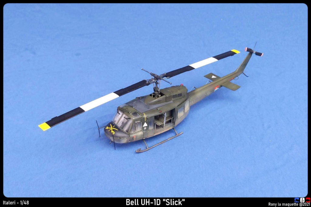 Bell UH-1D, Italeri, 1/48. Monta750