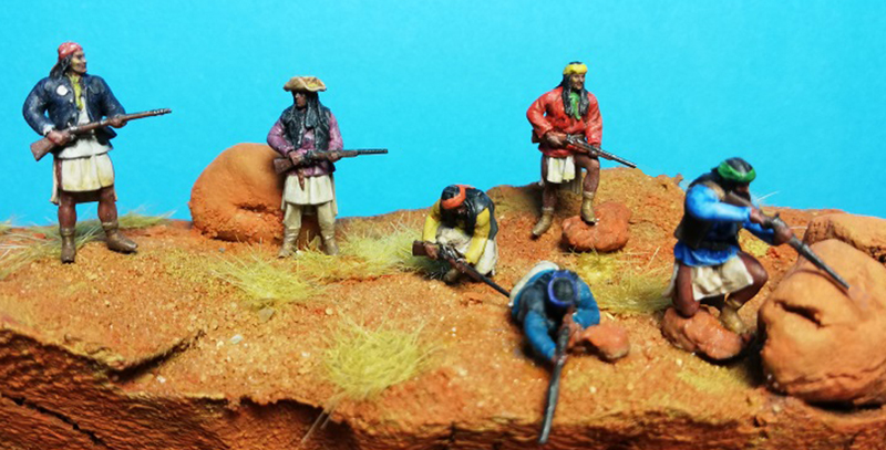 Geronimo und seine Krieger in 1:72 Shop010