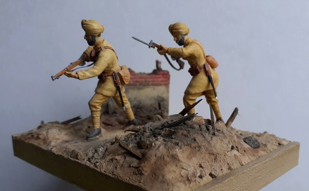 1/35  - La Bassée 1914 - Infanterie indienne - Hornet et rabiot Dio_1121