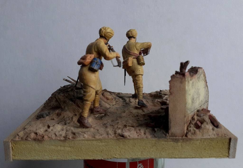 1/35  - La Bassée 1914 - Infanterie indienne - Hornet et rabiot Dio_1426