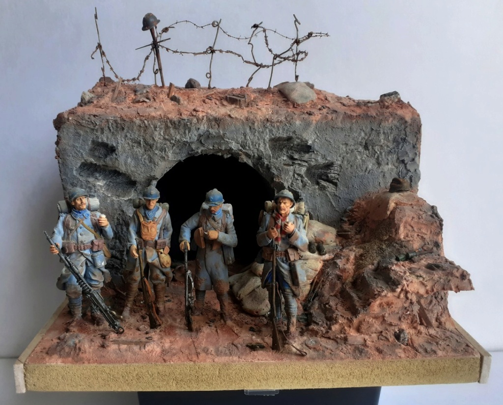 * 1/35 - Vaux 1916 - Infanterie française  Dio_1833