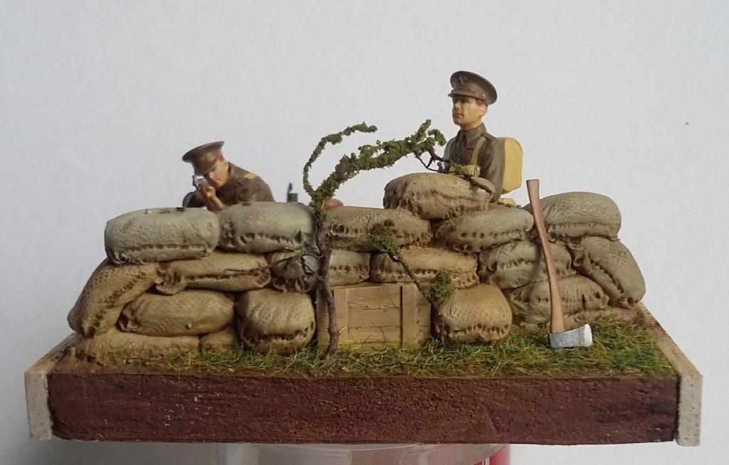 1/35 - Infanterie britannique-Mons 1914 - ICM & Tamiya Dio_1920