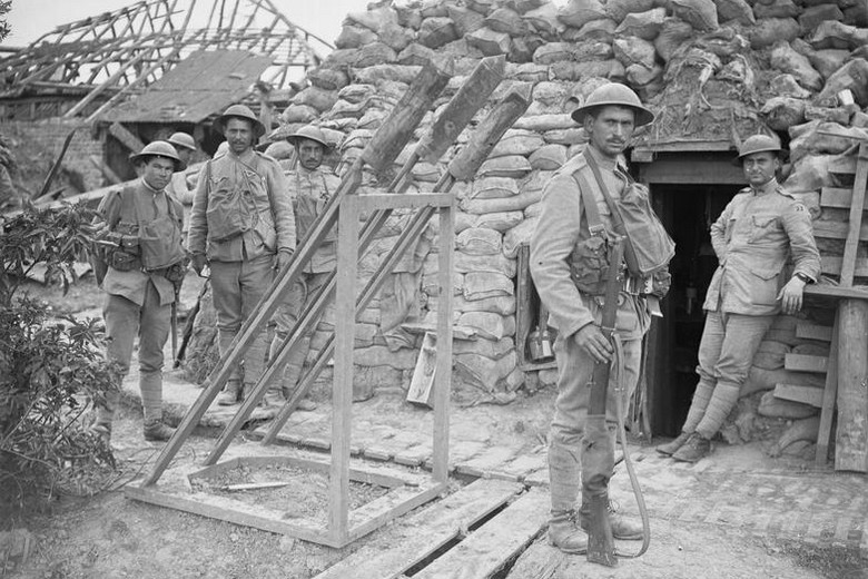 Infanterie portugaise-La Lys 1918 (1/35) ajout nouvelles photos - Page 2 Tranch10