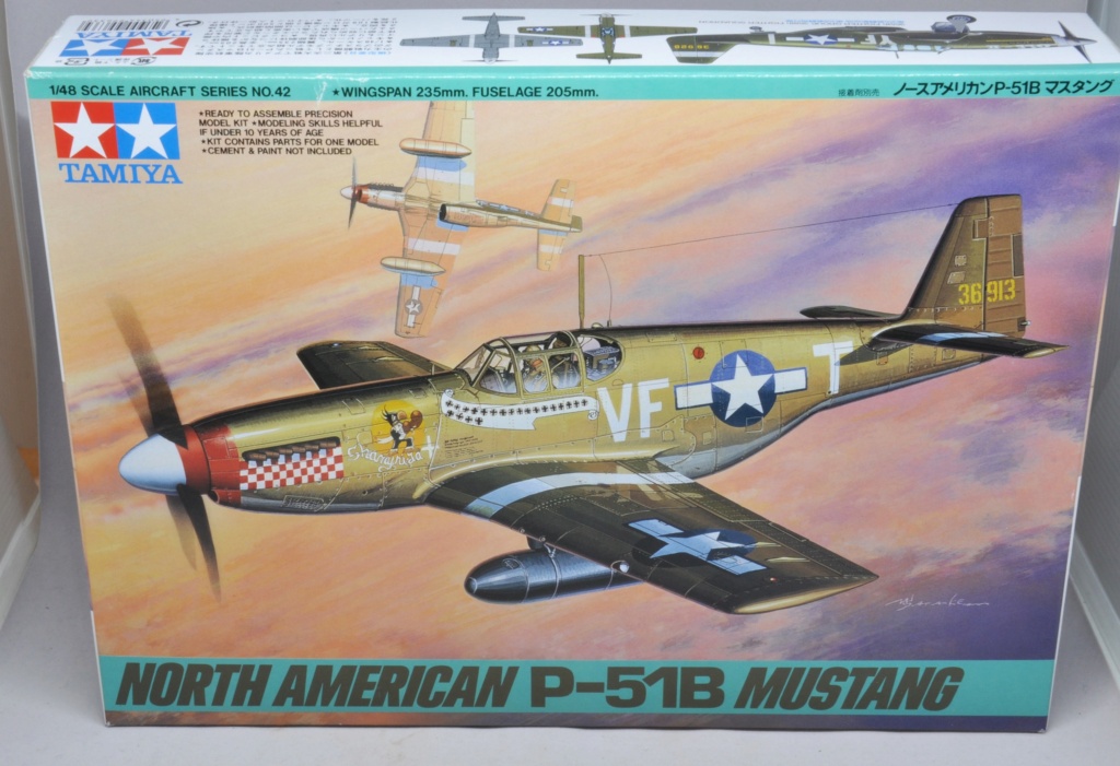North American P-51 B Mustang - Tamiya - 1/48 Dsc_1578