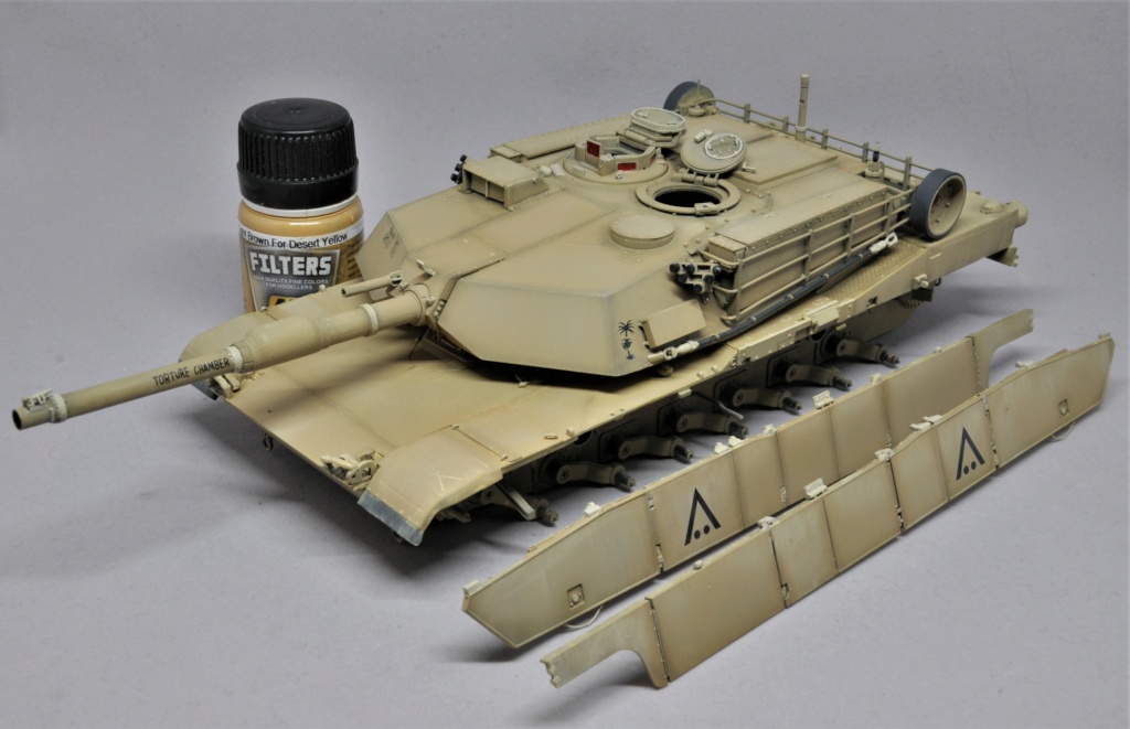 Char M1A1 Abrams "The American way of war" [Rye Field Model 1/35°] de Le renard du désert Dsc_2197