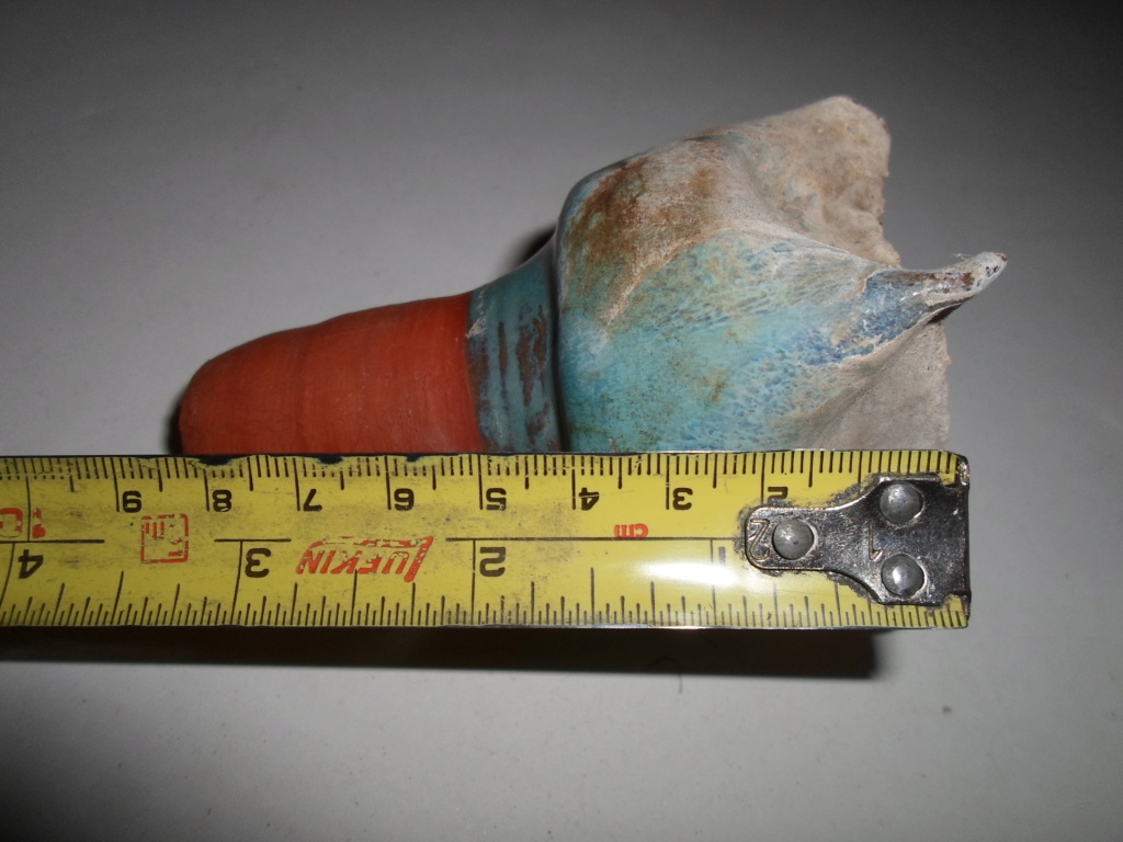 Any Idea What These Terracotta Part Glazed Cone Shape Things Are ??? 00814