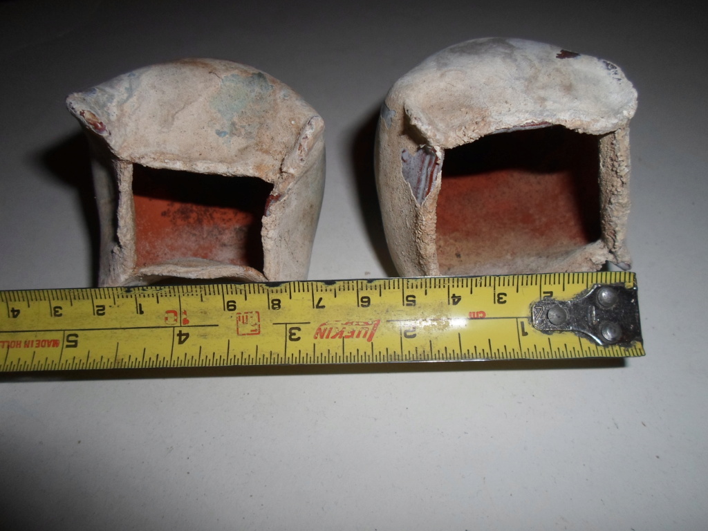 Any Idea What These Terracotta Part Glazed Cone Shape Things Are ??? 00916