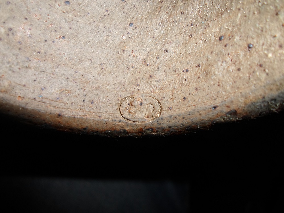 Stem Bowl, Mark Looks Like Lower Case Joined ye - Kelso Pottery 02211