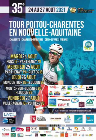24.08.2021 27.08.2021 Tour Poitou-Charentes en Nouvelle Aquitaine FRA 2.1 4 días Tpc-2010