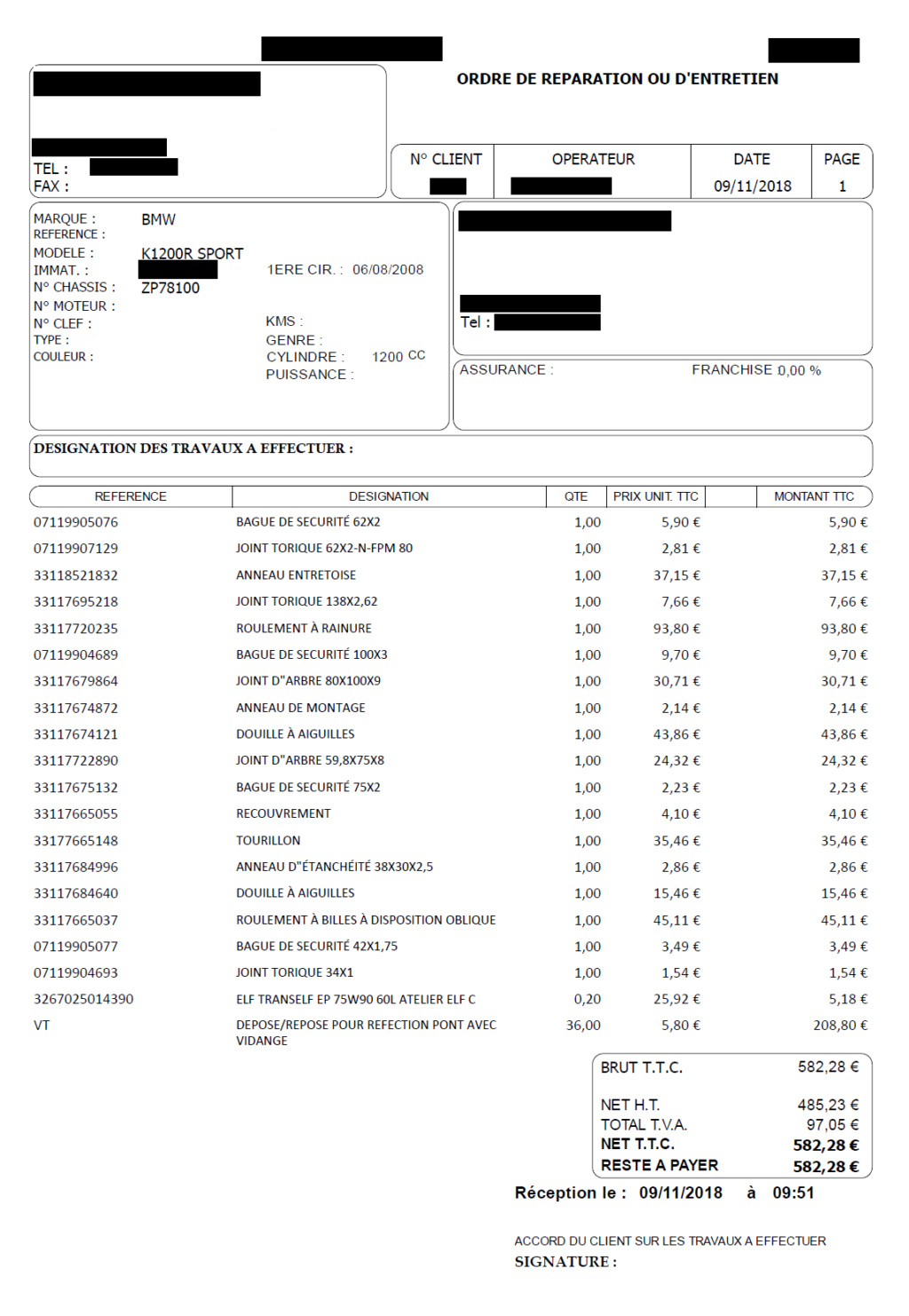 Diagnostic cardan HS K1200R Devis10