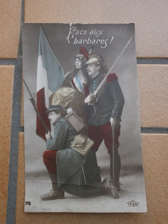 Cartes postales patriotiques françaises de la Grande Guerre - recensement - Page 4 Cpa_pa55