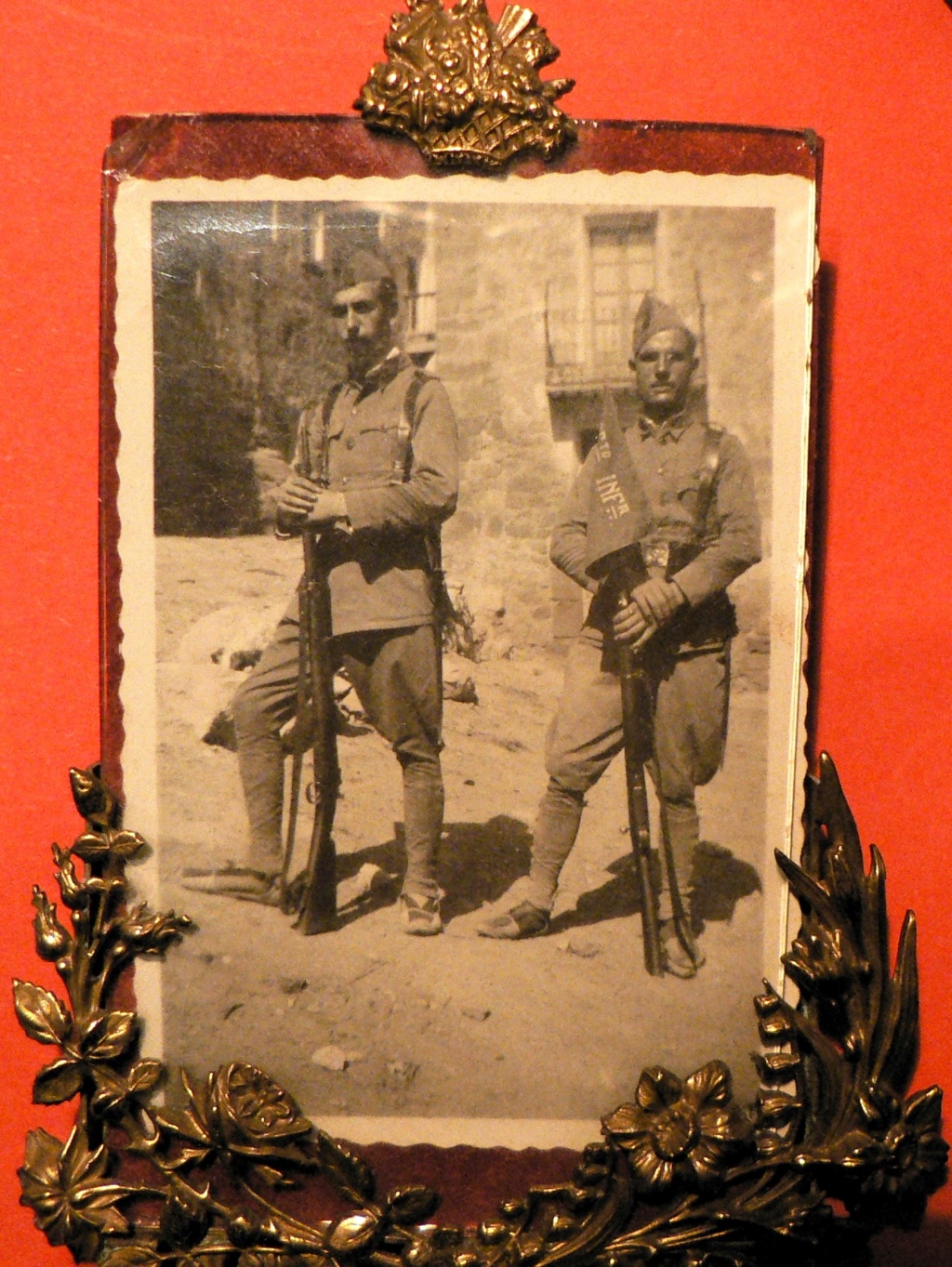 Infanterie espagnole: mon père en 1931. P1260410