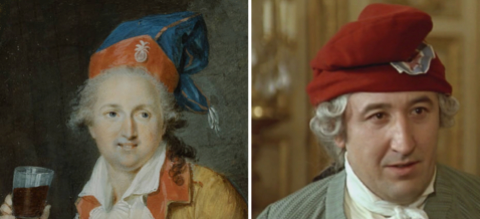 Louis XVI (1754-1793) coiffé d&39;un bonnet phrygien présenté par la  nation, 20 juin 1792