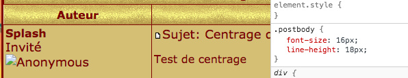 problème de centrage de texte refuse mon code rien en se passe  Fofo_t25