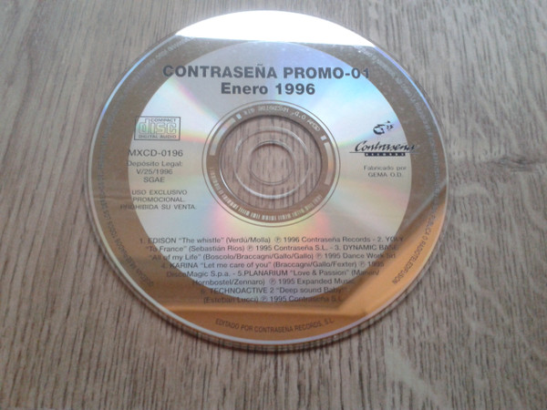 PROMO CONTRASEÑA VOL1 (1996) MP3  R-212510