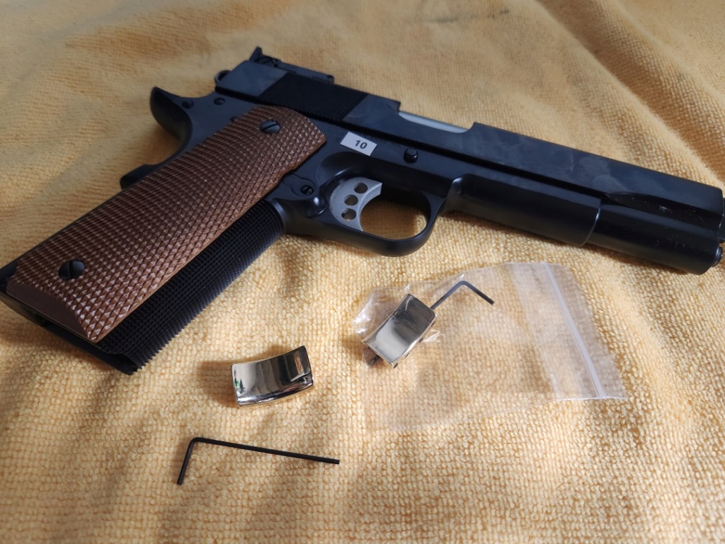 To shoe or not to shoe (a 1911 trigger)? 2022-011