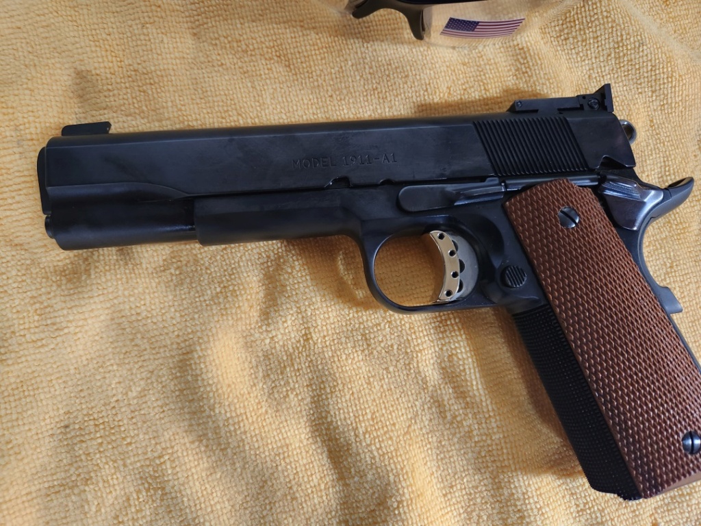 To shoe or not to shoe (a 1911 trigger)? 2022-012