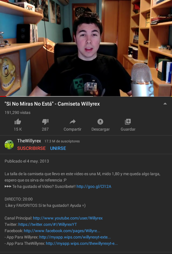 Willyrex - ¿Cuánto mide WillyRex? - Altura Screen10