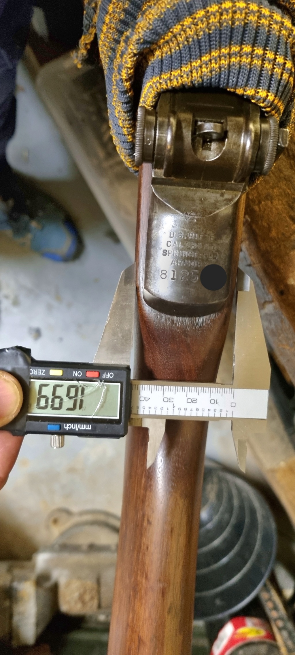 Garand Springfield 1942 et essais au tir 20231033