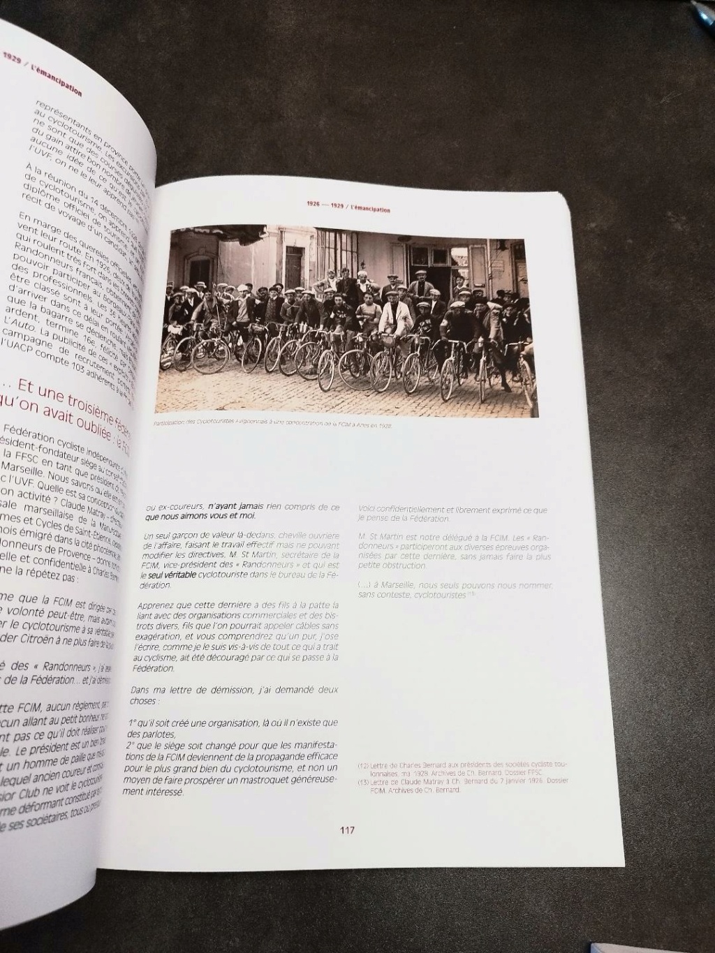 Histoire du cyclotourisme en trois tomes par Raymond HENRY Histo310