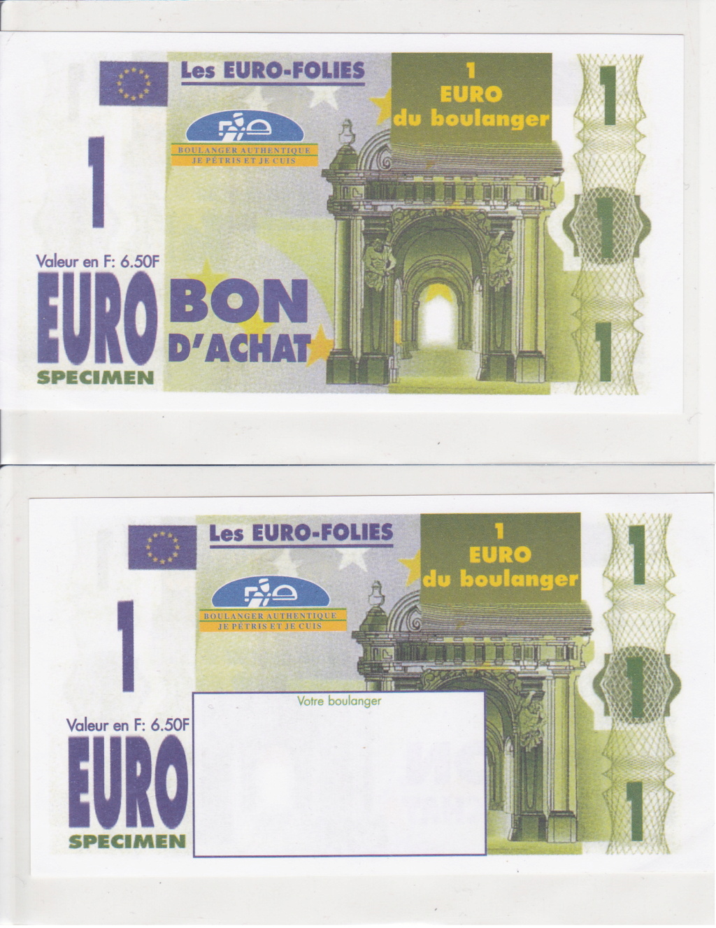 Premiers billets en Ecu/Euro Euro_d11