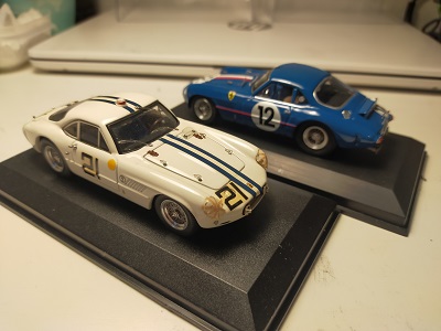 Ferrari 250 GT Expérimentale châssis 2643 Le Mans 61 et 62 H11