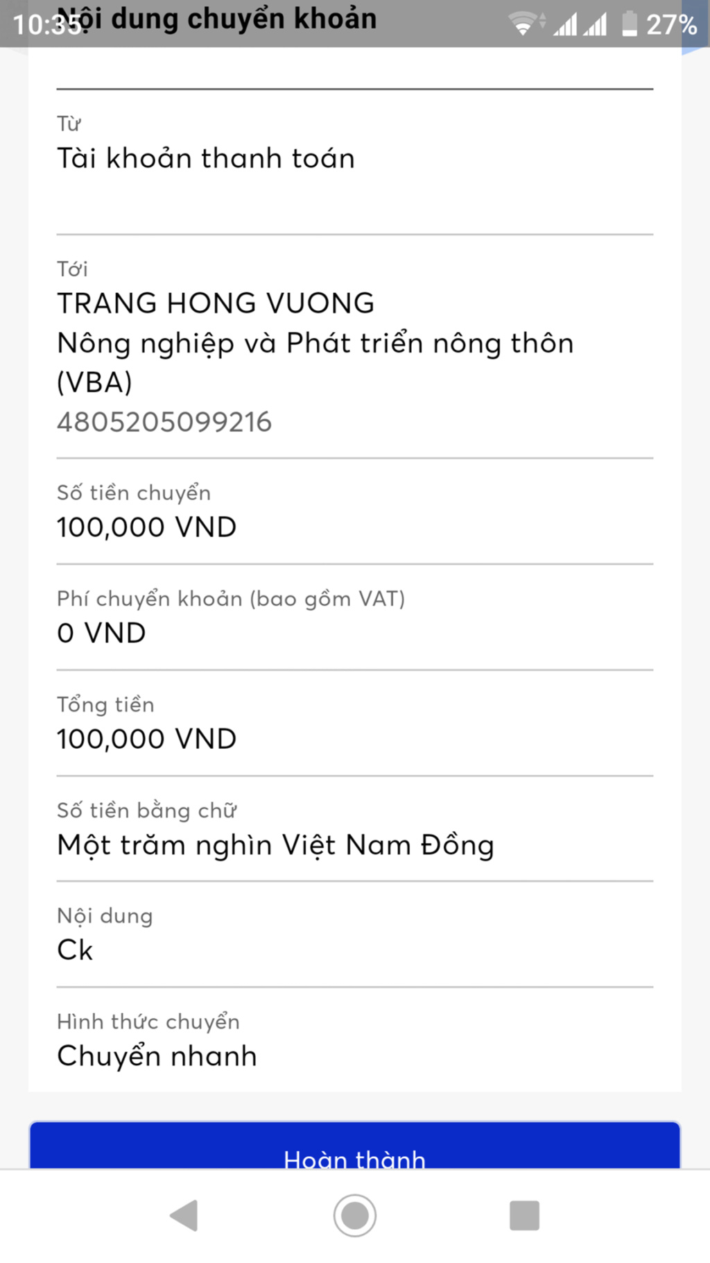 Bóc phốt GM Tên Trang Hong Vuong 13196510