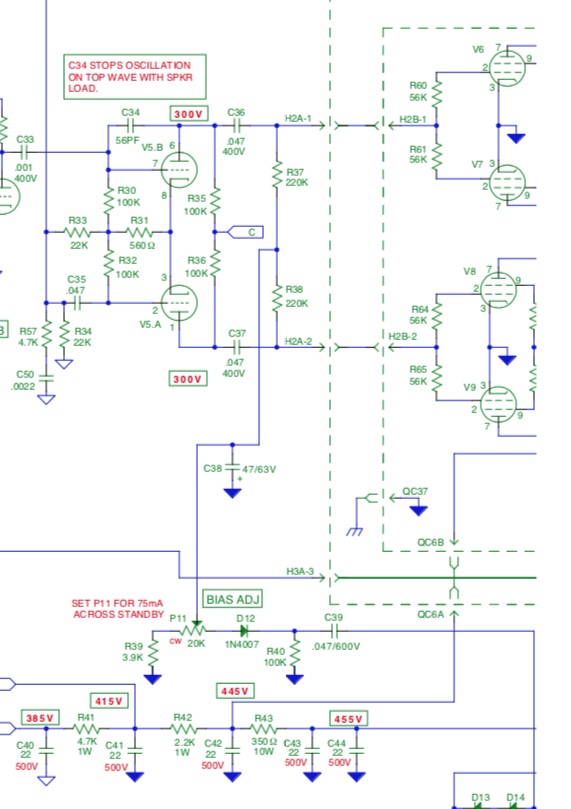 Como ajustar el BIAS en un amplificador Carvin10