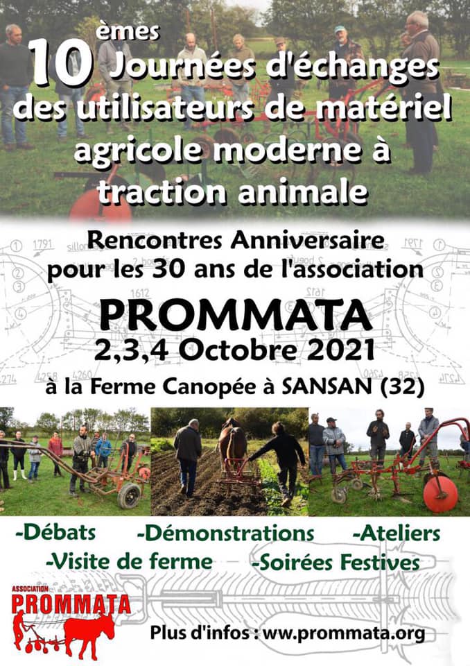 Traction animale Promma10