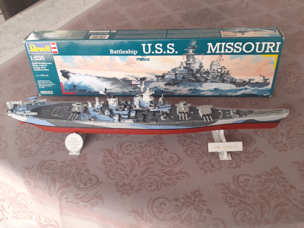 [REVELL] Cuirassé USS MISSOURI 1/535ème Réf 5092 20220320