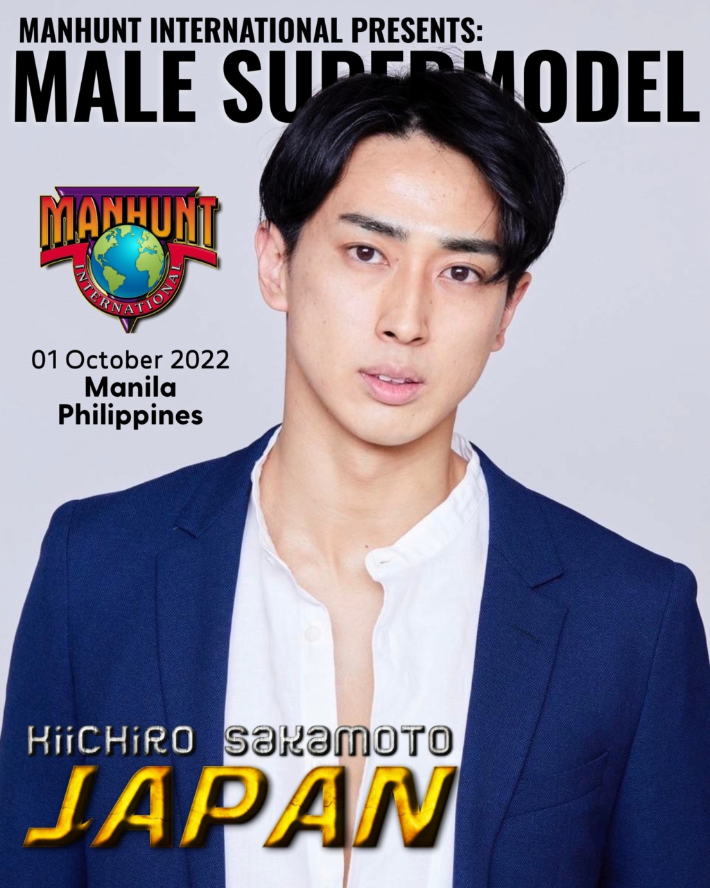 The 21st Edition of Manhunt International will be held in Manila, Philippines on the 1st of October 2022! Winner is Australia! 30267610
