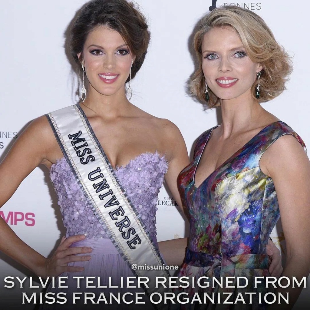 Miss France National Director Sylvie Tellier has resigned from her position after 17 years 30316910