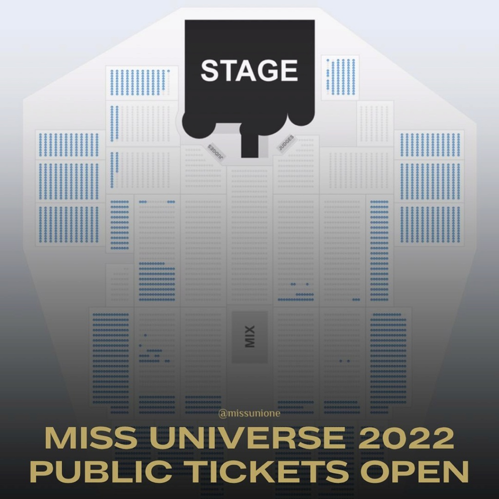  Miss Universe 2022 Tickets are sold out! 31803712