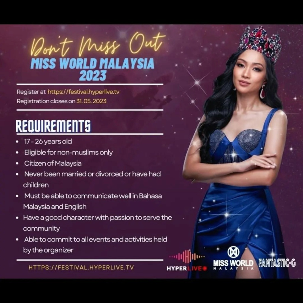 Miss World Malaysia 2023 34002310