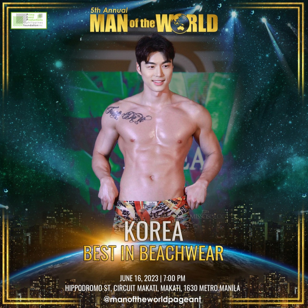 MAN of the WORLD Pageant 2023 is Korea - Page 3 35443410