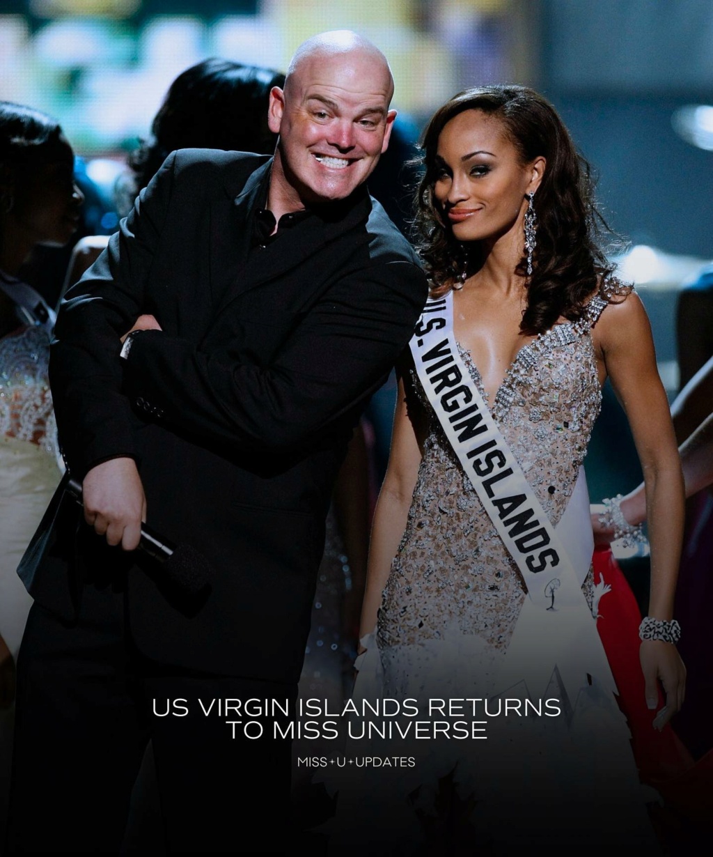 US Virgin Islands is officially back at Miss Universe! Ins13241