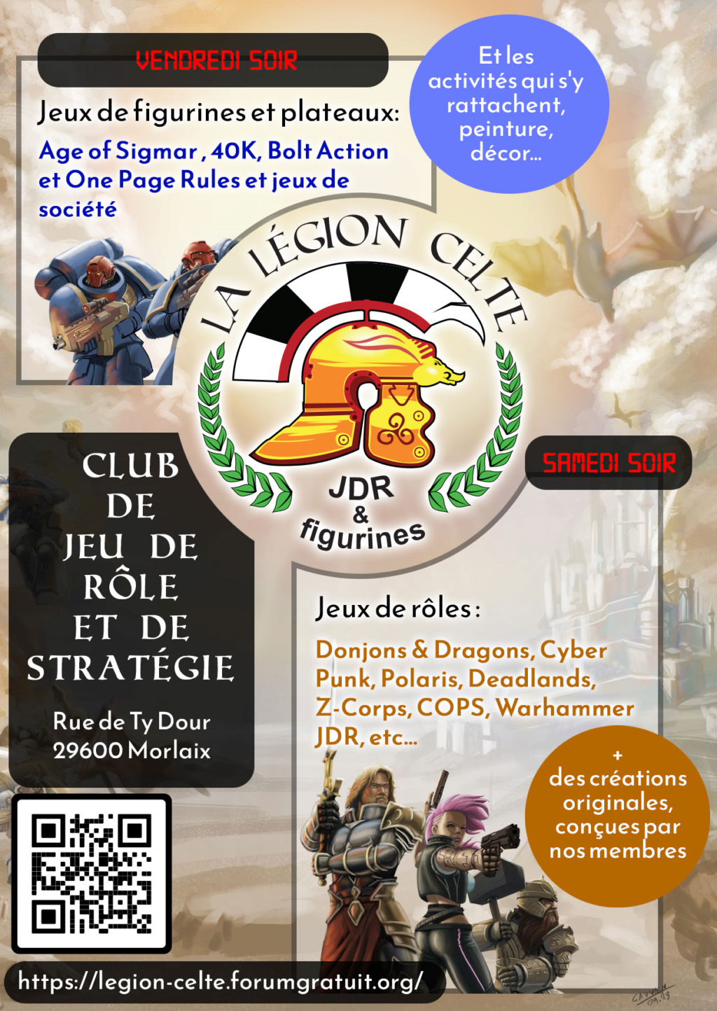 Visuels de communication de la Légion. Flyer_15