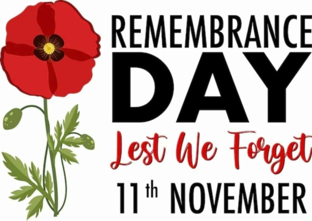 Remembrance day - Lest we forget 11th november Fb_i1355