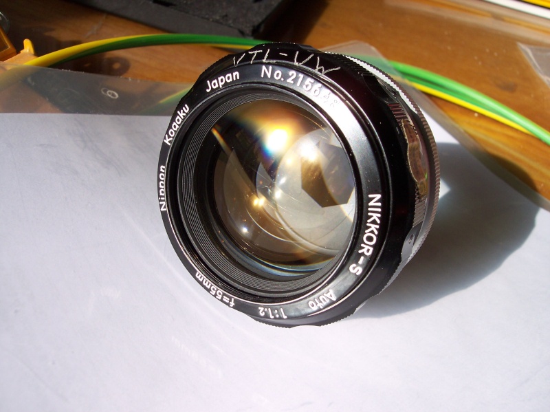 Objectif Nikon Nikkor 55mm F1.2 Manuel Nouvel10