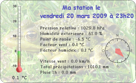 Les obervations du dimanche 15 au samedi 21 mars Report18