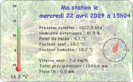 Observations du Mercredi 22 Avril 2009 Report40