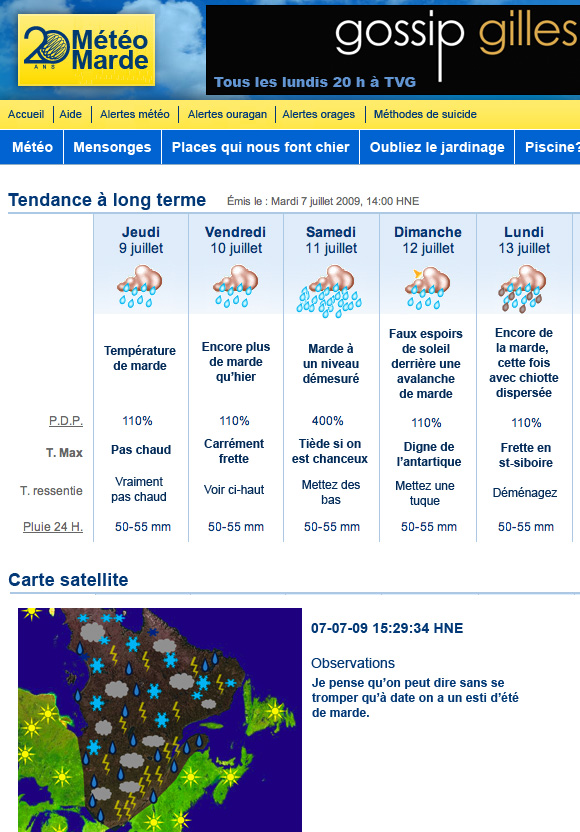 encore de la pluie Meteom10