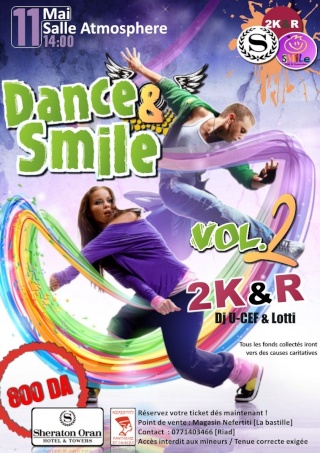 Dance & Smile Volume 2 Affich11