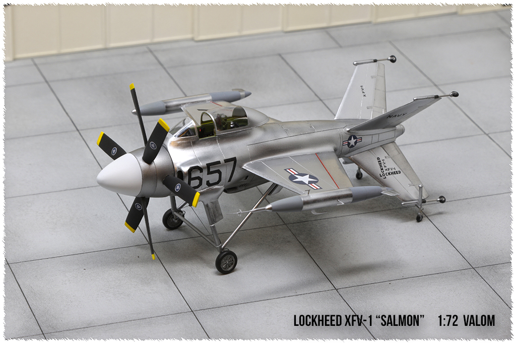 Lockheed XFV-1 "Salmon" (1:72 -Valom) - Page 2 0h3a9617
