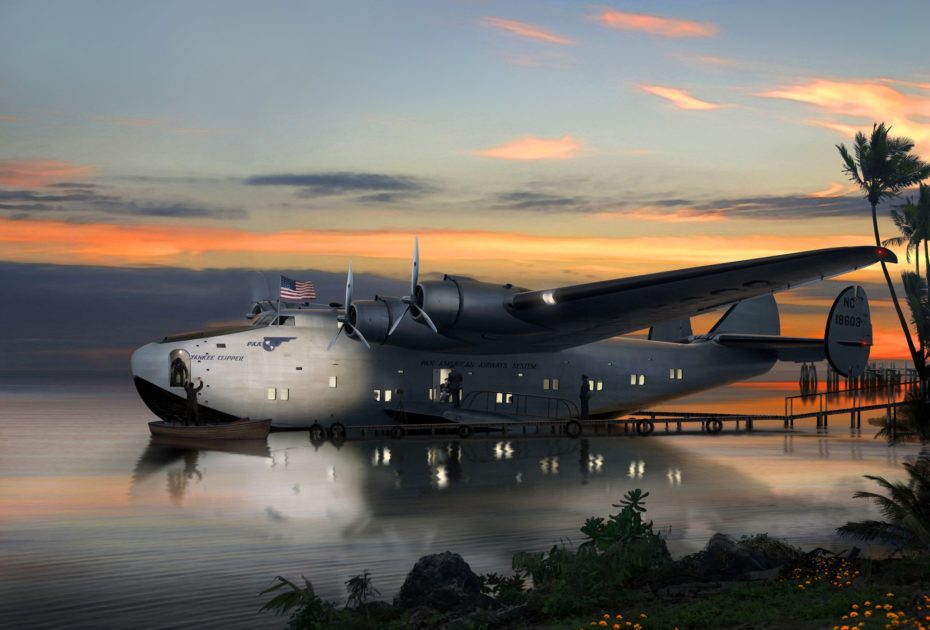 Boeing 314 "Dixie Clipper" 1939 - 1950 (/1/144ème Minicraft) 2013-c10