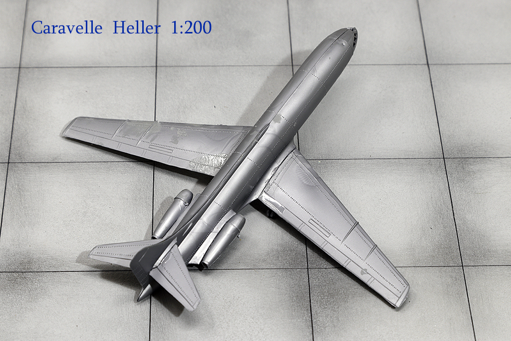 [Heller] 1/200  Sud Aviation SE.210 "Caravelle" (VINTAGE) _mg_9932