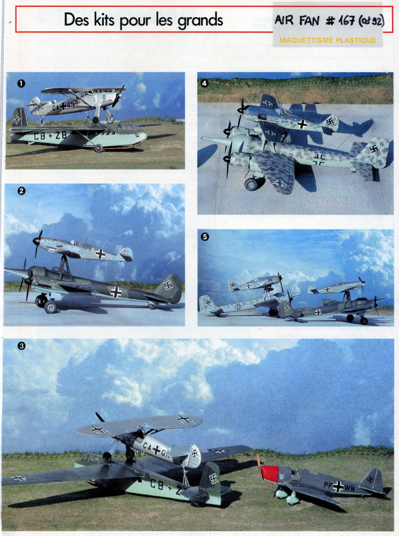 [1/72] Mistel 1,2 et 3 . DFS 230 Huma-Klemm 35 RSmodels-FW 56 Heller-Bf 109 E1 RPM (VINTAGE) Air_fa12