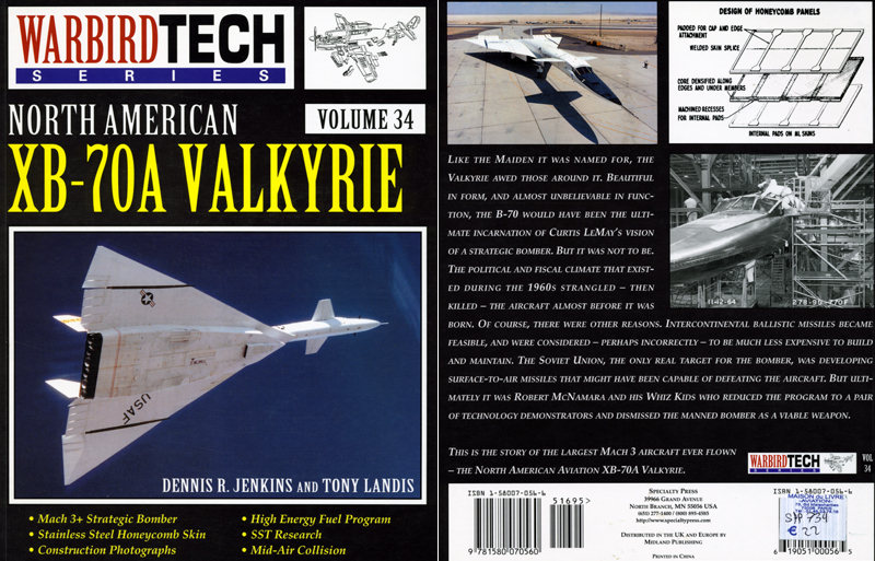 [base Italeri] 1/72 - Projet North American XB-70 Valkyrie, vol N°3/12 octobre 1964, atterrissage d'urgence  - Page 4 Couv_w10