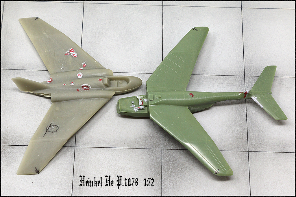 Heinkel He P 1078 - Heinkel He P.1078 A+B en doublette (1:72, CMK) Img_1656